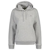 GANT Damen Sweatshirt - REGULAR SHIELD HOODIE, Kapuzen-Pullover, Logo