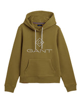 GANT Damen Hoodie - Lock Up Sweat Hoodie, Kapuzen-Pullover, Logo Stickerei
