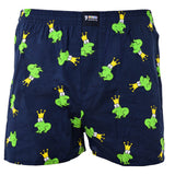 Happy Shorts Herren Webboxershorts - American Style, Baumwolle, gemustert