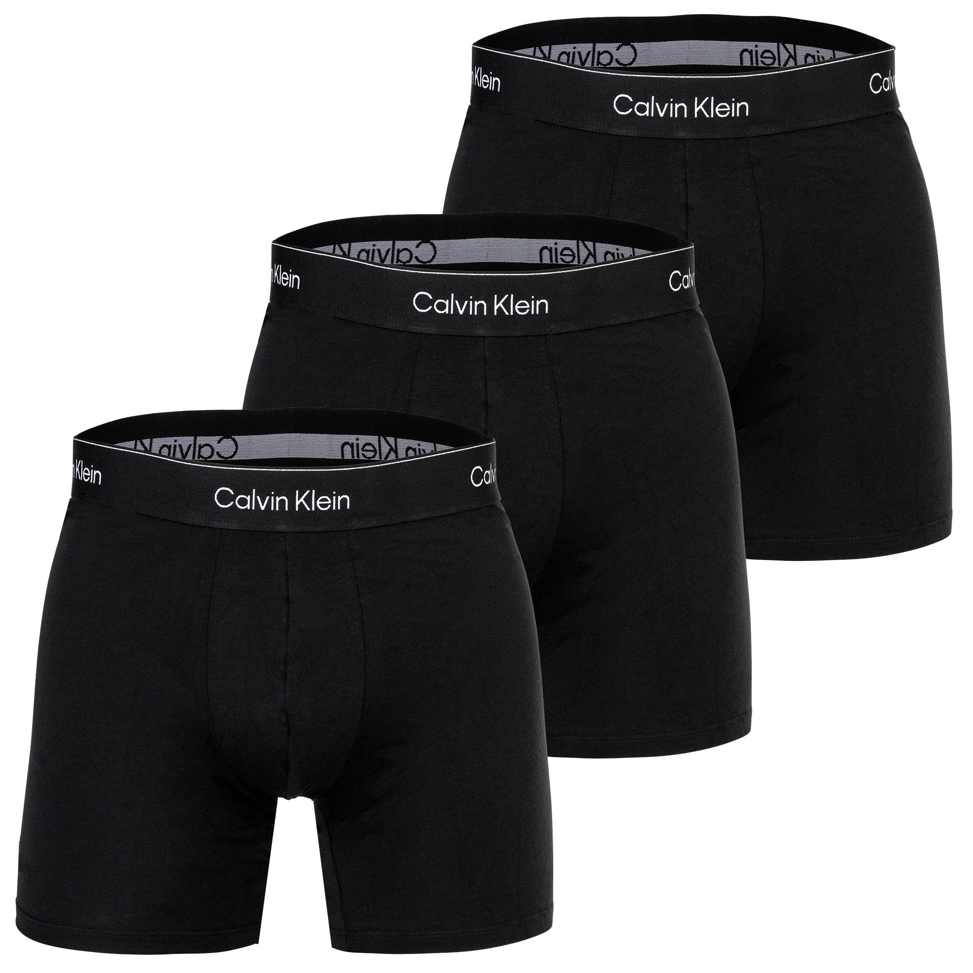 Calvin Klein men's boxer shorts, 3-pack - Boxer Briefs, Icon Stretch, logo waistband