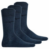 bugatti Herren Socken, 3er Pack - Socks Soft Cotton Uni Basic