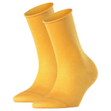 FALKE Damen Socken Active Breeze 2er Pack - Uni, Rollbündchen, Lyocell Faser
