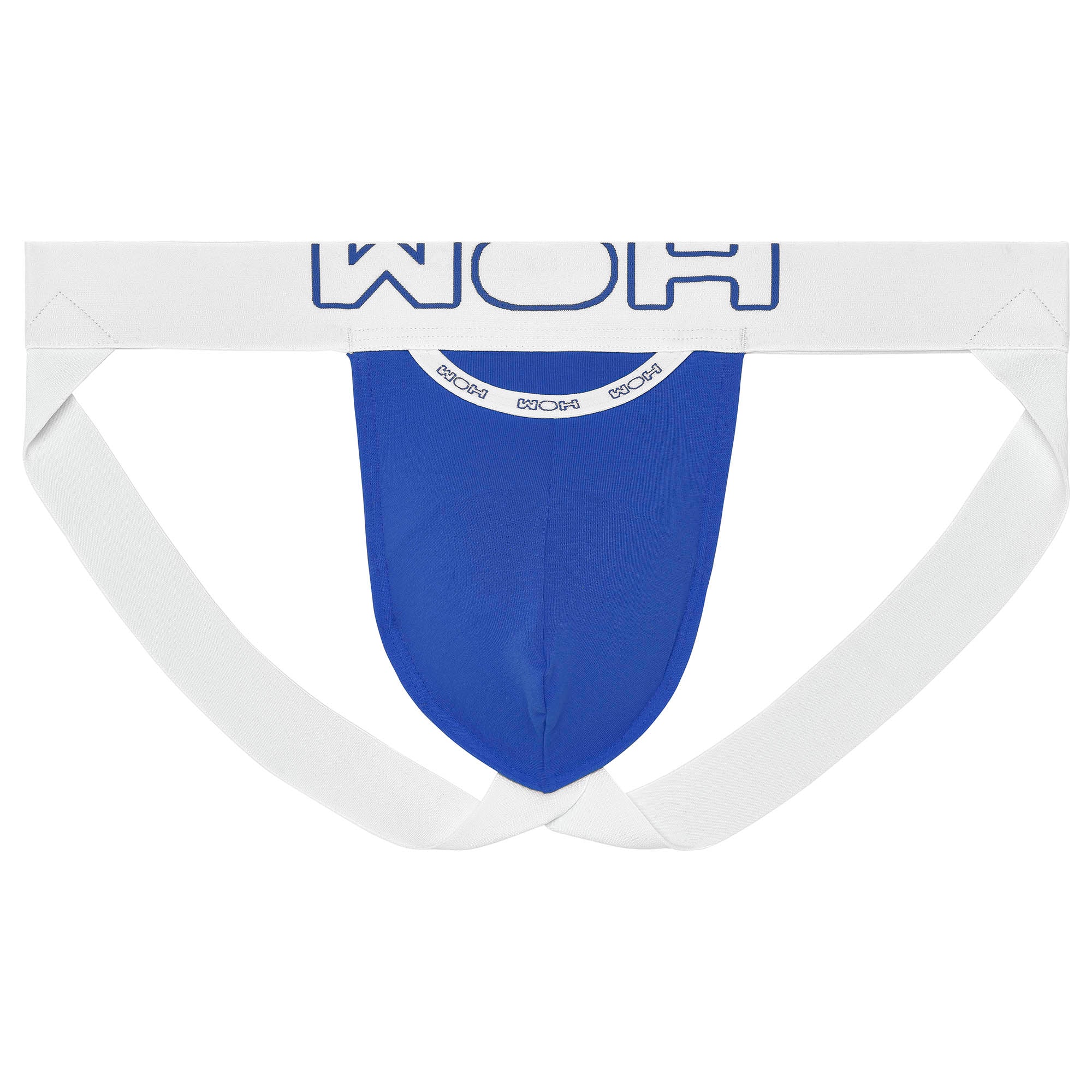WOH Herren Jockstrap - Sexy Fun, Basic Slip, Logo, Baumwoll-Stretch, einfarbig