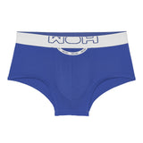 WOH Herren Trunk - Sexy Fun, Basic Shorts, Logo, Baumwoll-Stretch, einfarbig