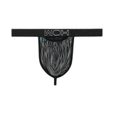 WOH Herren G-String - Pure Seduction, Glitzer, Spitze, einfarbig