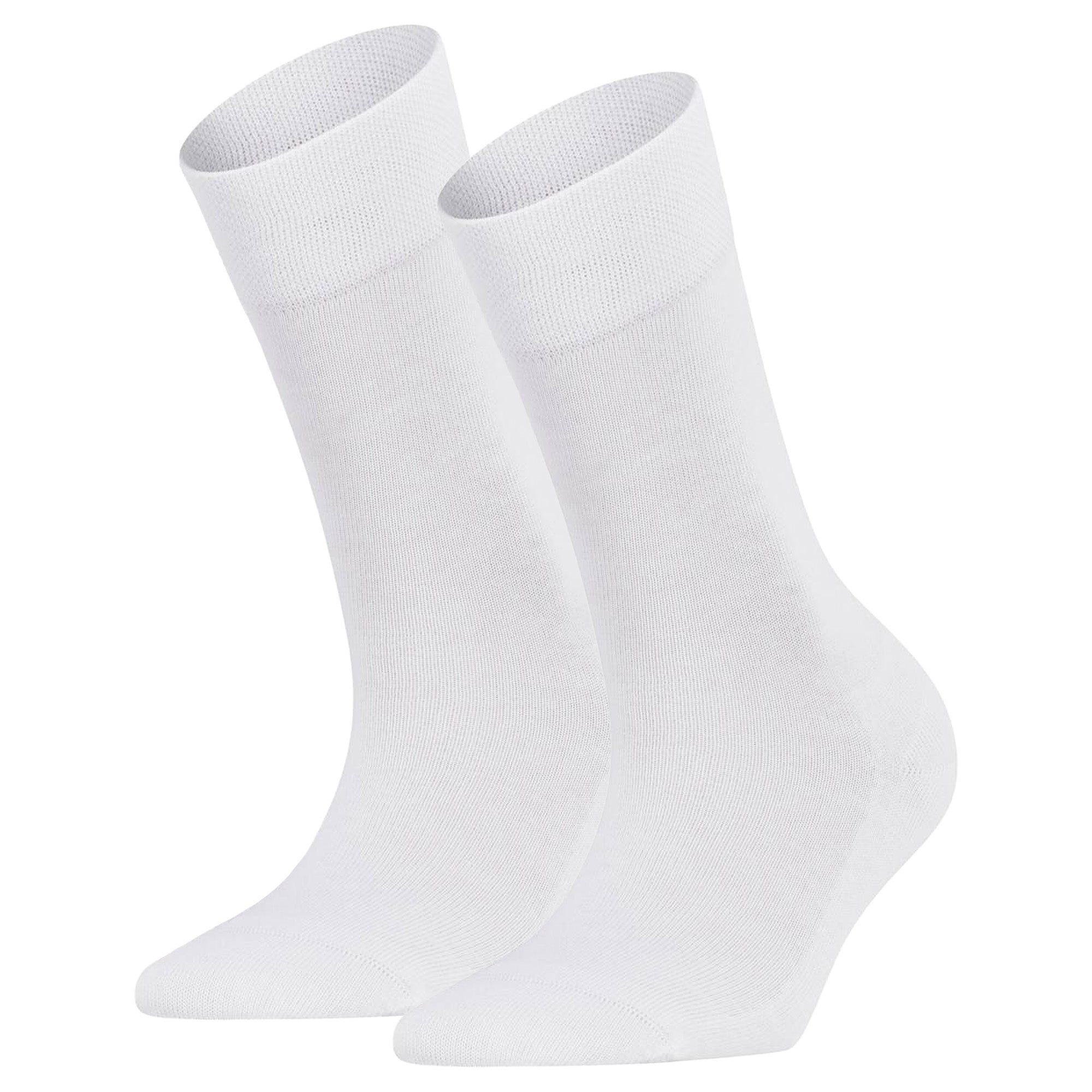 FALKE Damen Socken 2er Pack - Sensitive London, Kurzsocken, einfarbig