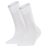 FALKE Damen Socken 2er Pack - Sensitive London, Kurzsocken, einfarbig