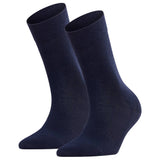 FALKE Damen Socken 2er Pack - Sensitive London, Kurzsocken, einfarbig