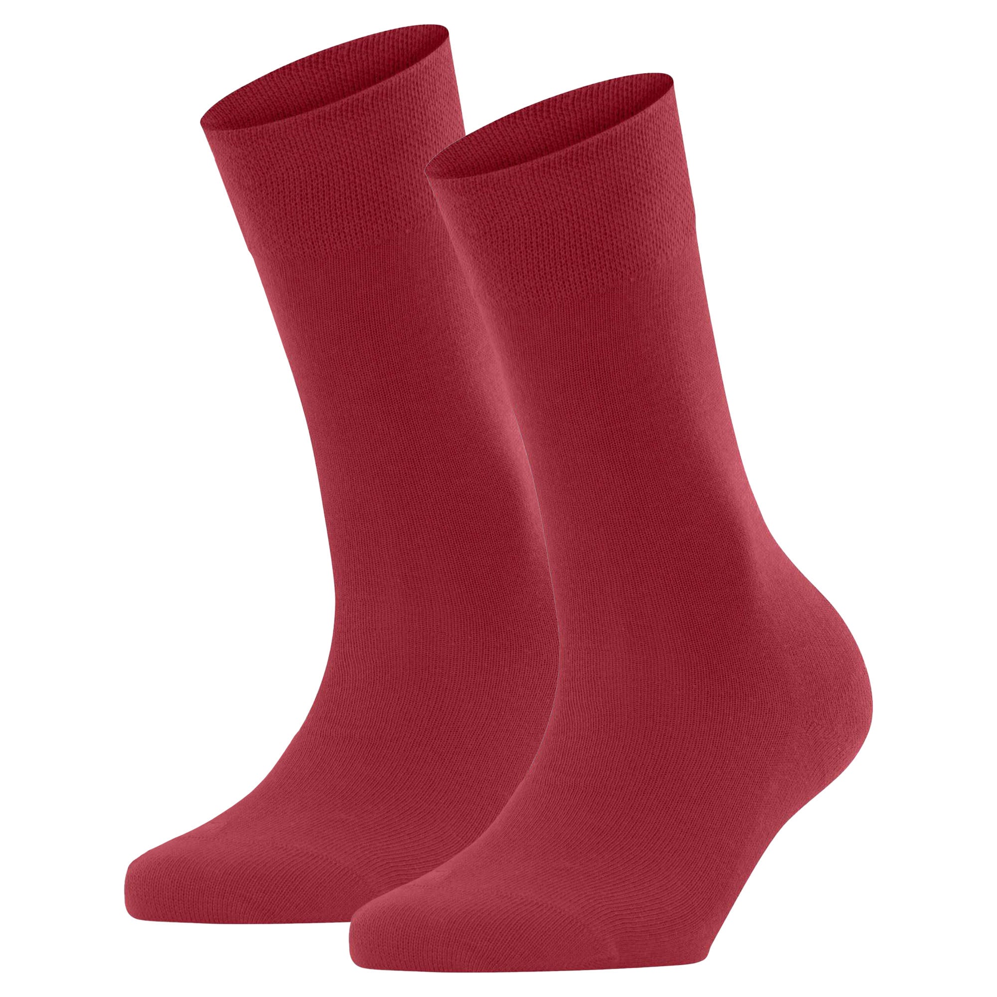 FALKE Damen Socken 2er Pack - Sensitive London, Kurzsocken, einfarbig