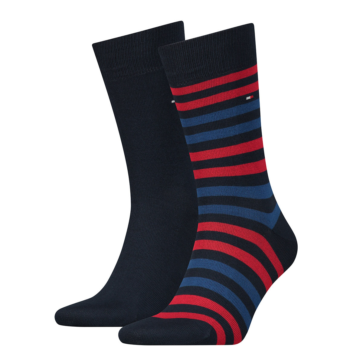 TOMMY HILFIGER Herren Socken, 2er Pack - Duo Stripe Sock, Strümpfe