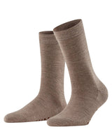FALKE Damen Socken - Softmerino SO, Kurzsocken, einfarbig