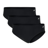 adidas Damen Slips, 3er Pack - Bikinislips, Active Light Flex , Unterwäsche, Logo, einfarbig