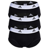 adidas Herren Slip, 3er Pack - Briefs, Active Flex Cotton, Logo, einfarbig
