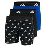 adidas Herren Boxershorts, 3er Pack - Boxer Briefs, Active Flex Cotton, Logo