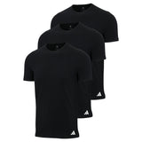 adidas Herren T-Shirt, 3er Pack - Crew Neck Shirt, Active Core Cotton, einfarbig