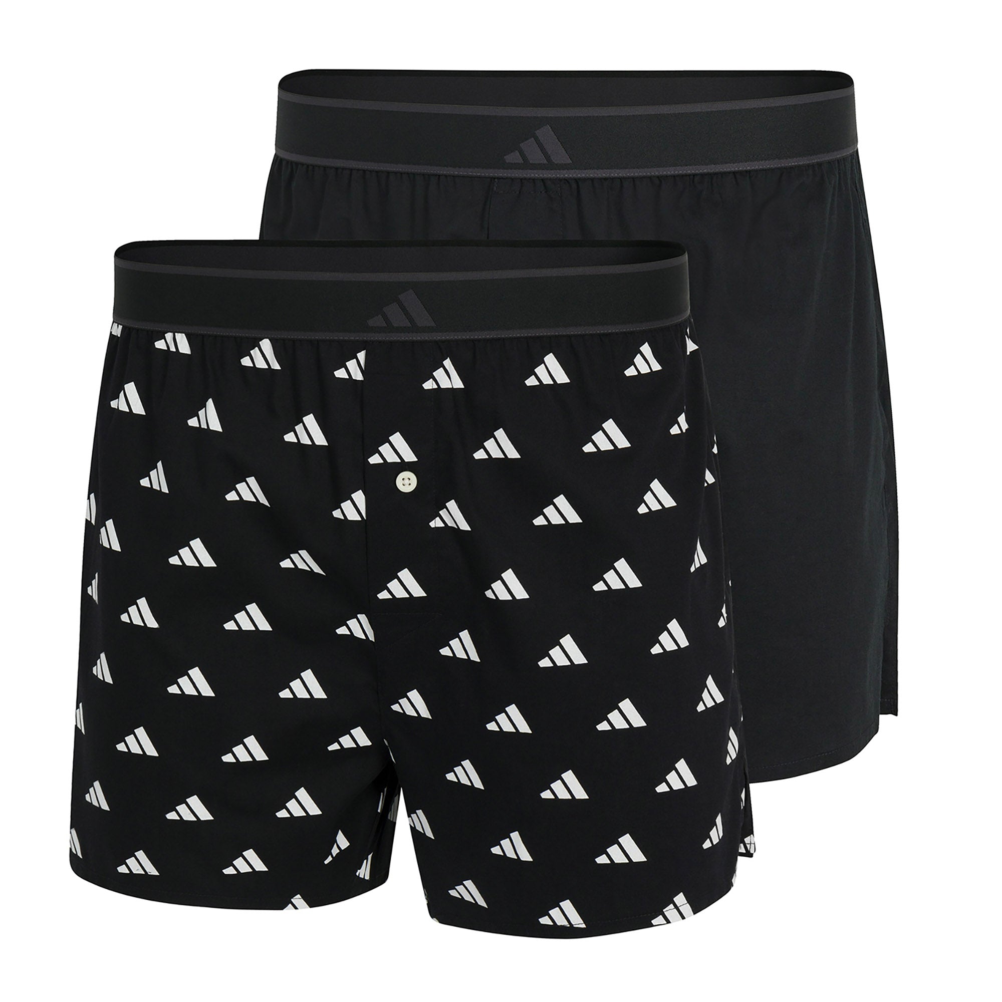 adidas Herren Web-Boxershorts, 2er Pack - Woven Boxer, Shorts, Webware, Baumwolle