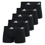 adidas Herren Boxershorts, 5er Pack - Trunks, Active Flex Cotton, Logo