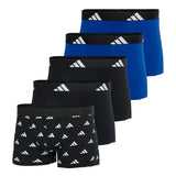 adidas Herren Boxershorts, 5er Pack - Trunks, Active Flex Cotton, Logo
