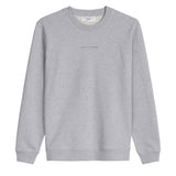Marc O'Polo Denim Herren Sweatshirt - Regular Fit, Melange, Baumwolle, Logo