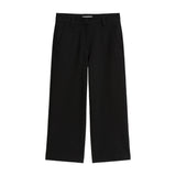 Marc O'Polo Damen Hose - WOVEN PANTS, Culotte, Interlock-Jersey, Baumwoll-Mix