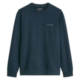 Marc O'Polo Herren Sweatshirt - Longsleeve, Rundhals, Regular Fit, Print, Baumwolle