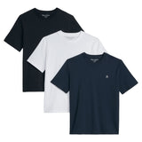 Marc O'Polo Herren T-Shirt, 3er Pack, Rundhals - Tripplepack, Regular Fit, Baumwolle