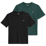 Marc O'Polo Herren T-Shirt, 2er Pack - Kjer, Rundhals, Regular Fit, Baumwolle