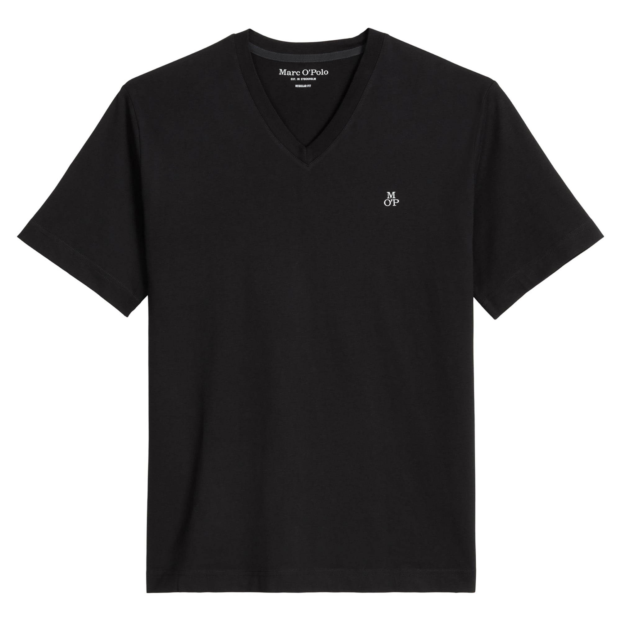Marc O'Polo men's T-shirt, V-neck – T-SHIRT SHORT SLEEVE, regular fit, cotton
