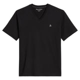 Marc O'Polo Herren T-Shirt, V-Neck - Shortsleeve, Regular Fit, Baumwolle, einfarbig