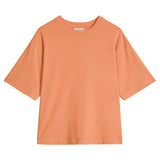 Marc O'Polo Damen T-Shirt, kurzarm - Rundhals, Loose Fit, Baumwolle-Modal-Mix