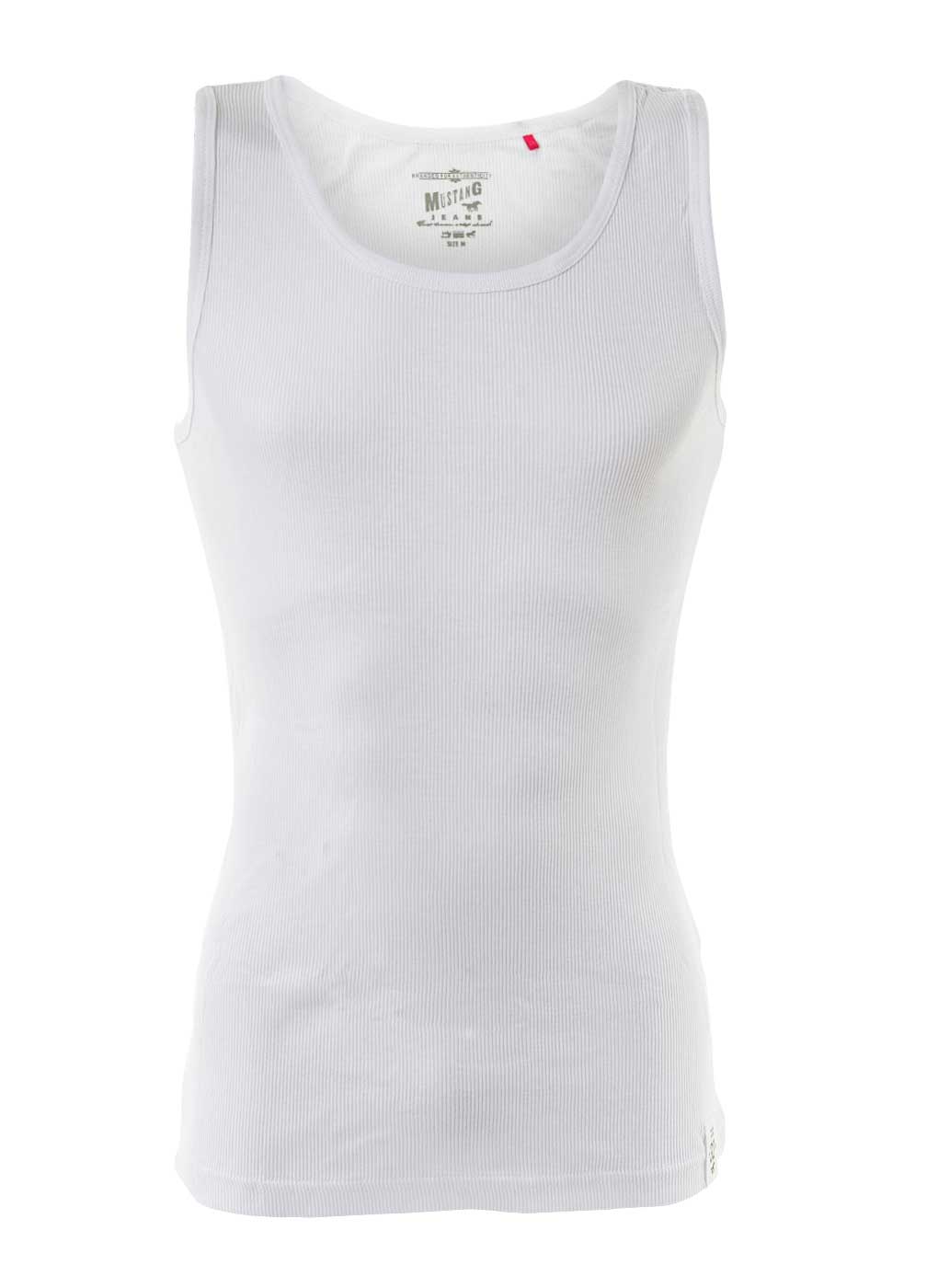 MUSTANG Herren Unterhemd, Vorteilspack, Tanktop, Doppelripp, True Denim, S-XXL