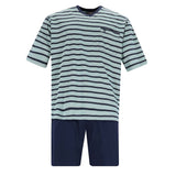 hajo Herren Schlafanzug Set - Shorty, kurz, Kurzarm, Klima-Light, Cotton-Mix