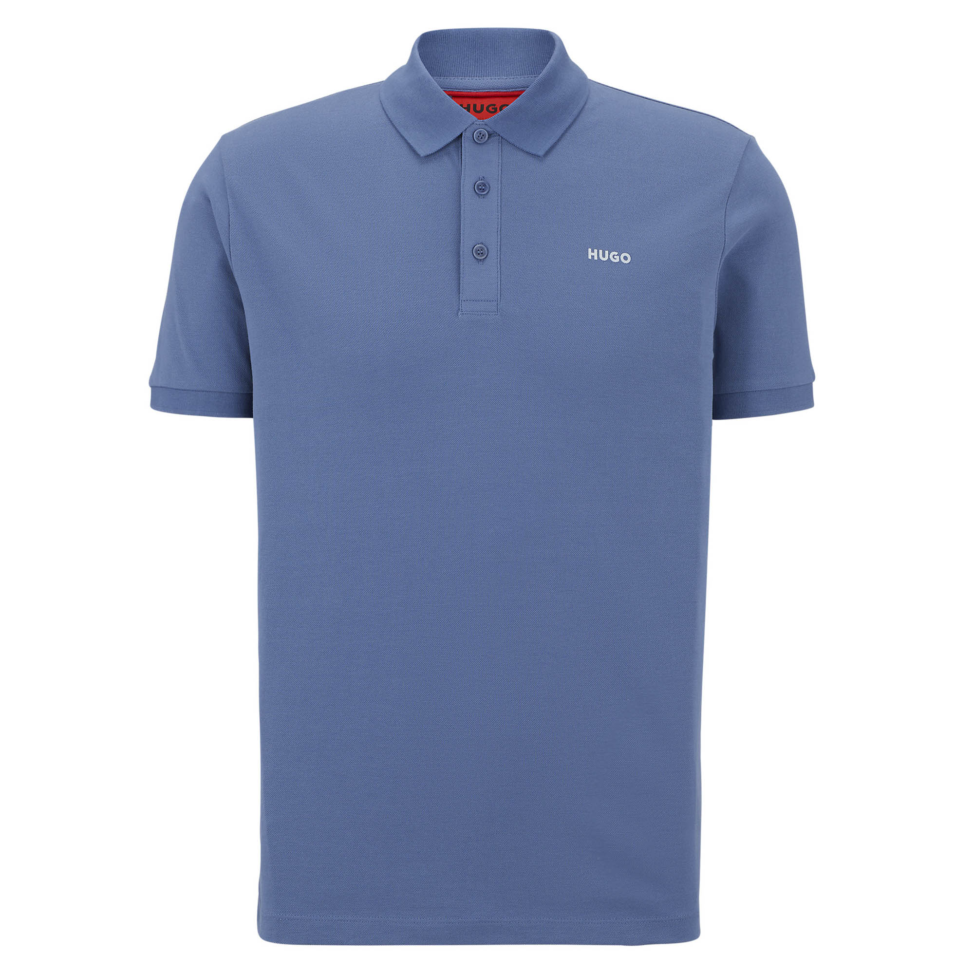 HUGO Herren Polo-Shirt - DONOS222, Pique, 1/2-Arm, Knopfleiste, Logo, Baumwolle