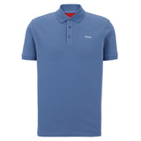 HUGO Herren Polo-Shirt - DONOS222, Pique, 1/2-Arm, Knopfleiste, Logo, Baumwolle