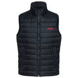 HUGO Herren Steppweste - Bentino2221, ärmellose Jacke, Zipper, Stehkragen, uni