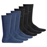 BOSS Herren Socken, 6er Pack - RS Uni Colors CC, Finest Soft Cotton, Baumwoll-Mix