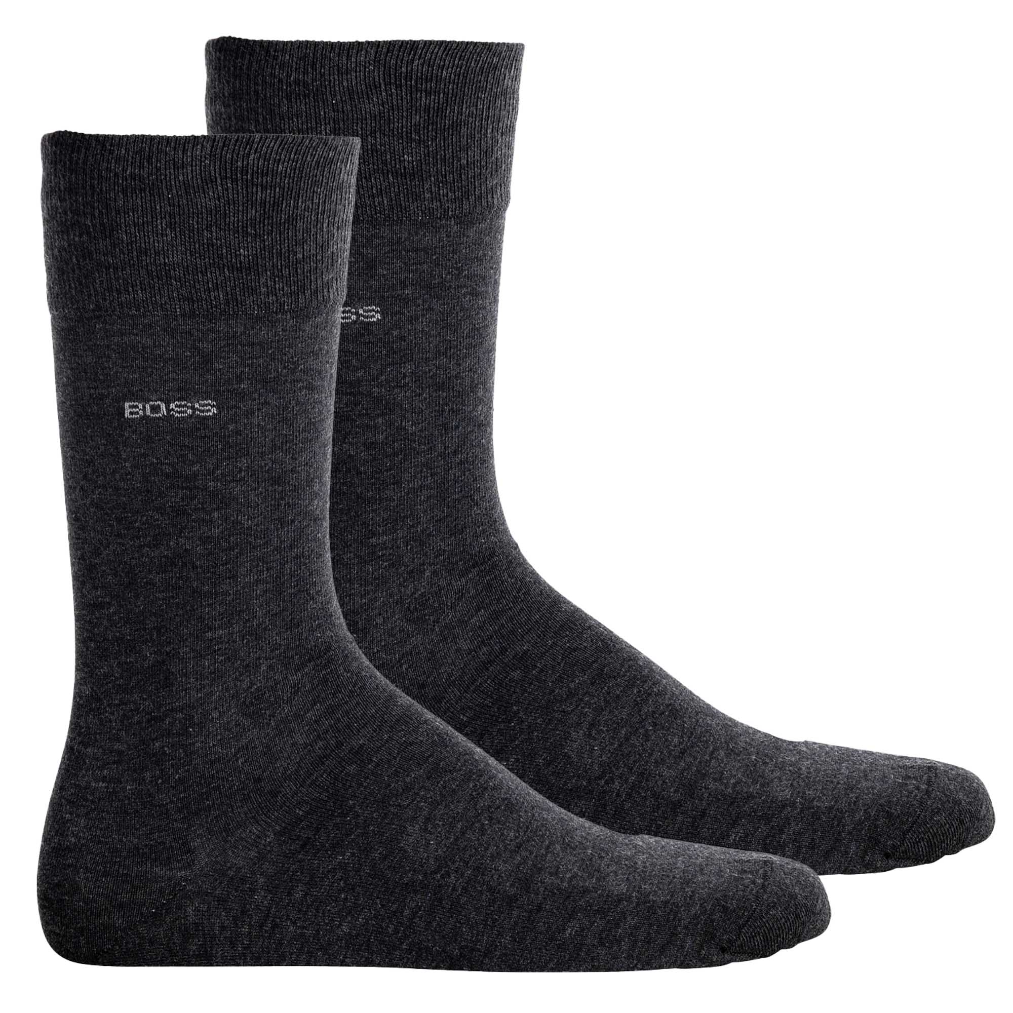 BOSS Herren Socken, 2 Paar - Marc RS Uni CC, Kurzsocken, Finest Soft Cotton