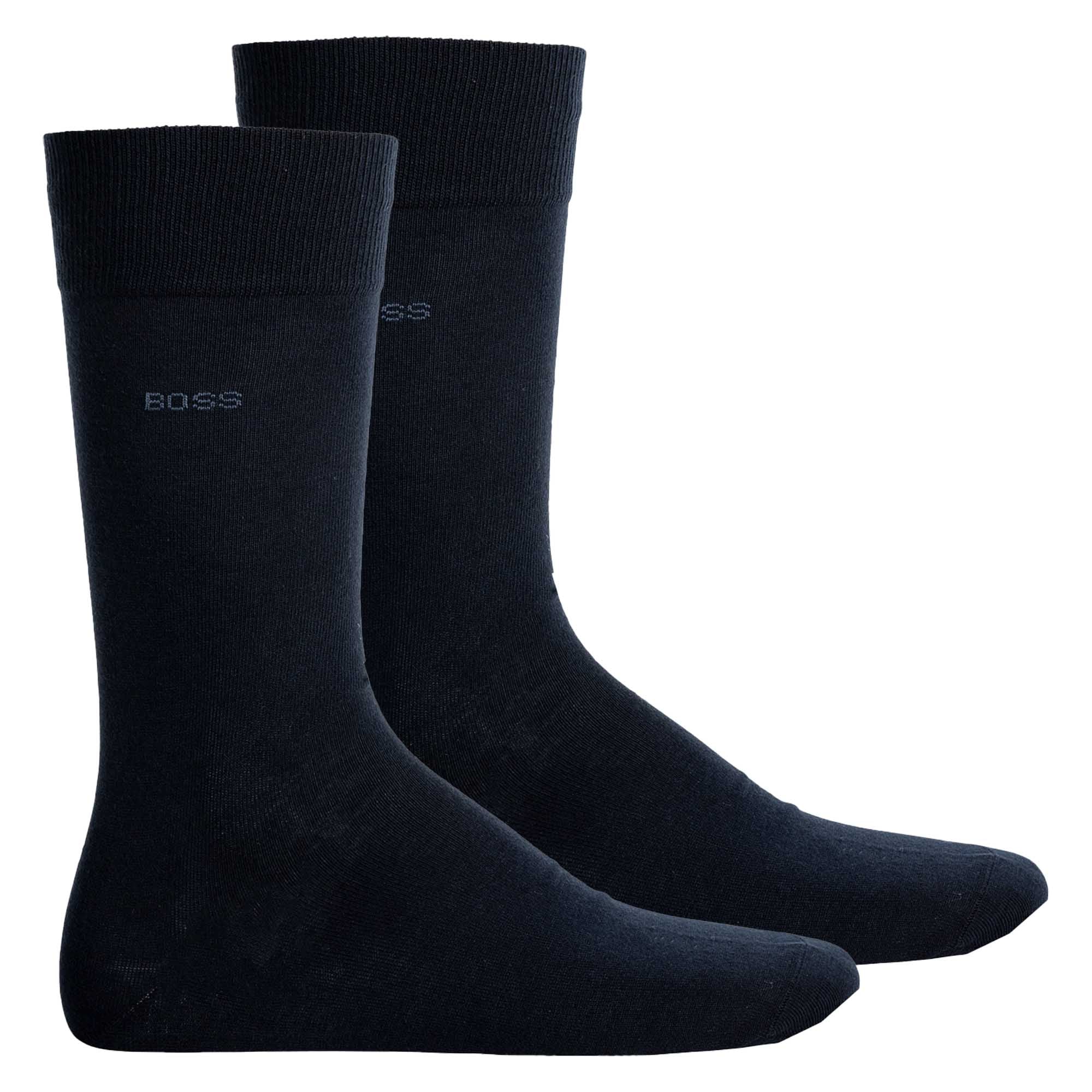 BOSS Herren Socken, 2 Paar - Marc RS Uni CC, Kurzsocken, Finest Soft Cotton