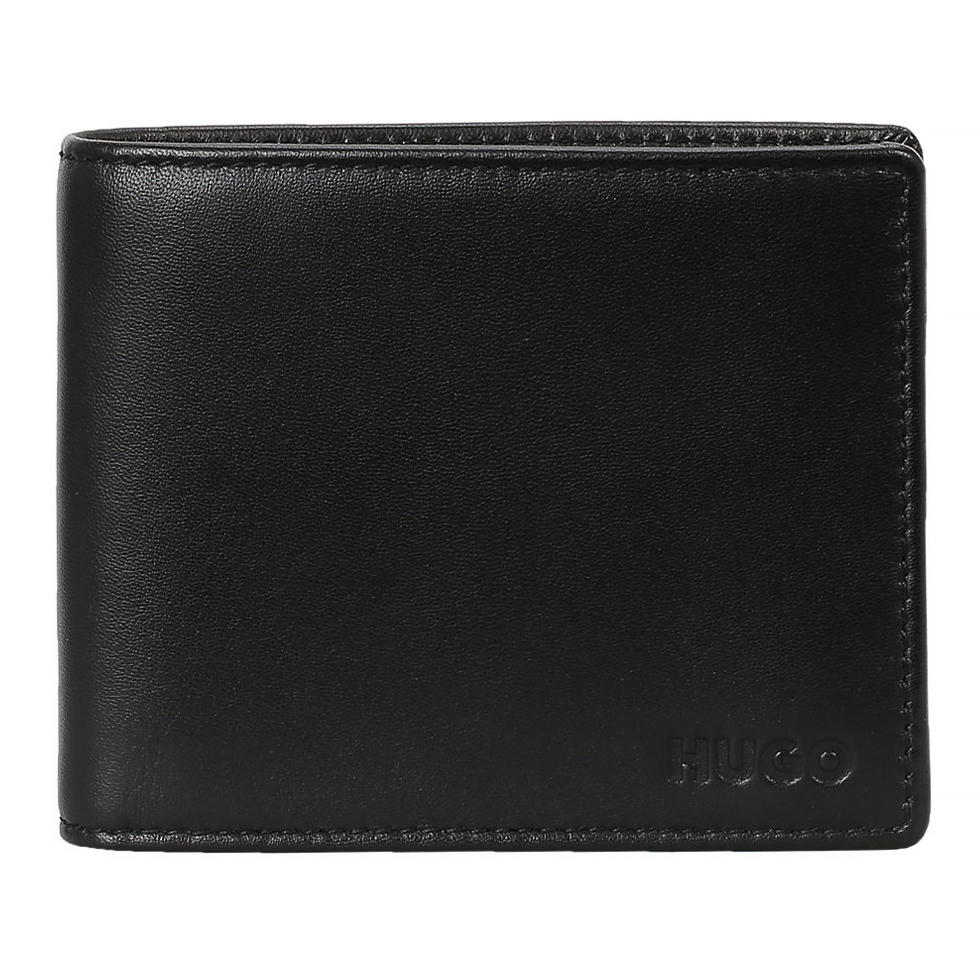 HUGO Herren Geldbörse mit Münzfach - SUBWAY TRIFOLD, Geldbeutel, Echtleder, 9,5x11x3cm (HxBxT)