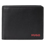 HUGO Herren Geldbörse mit Münzfach - SUBWAY TRIFOLD, Geldbeutel, Echtleder, 9,5x11x3cm (HxBxT)