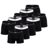 BOSS Herren Trunks, 10er Pack - Essential, Boxershorts, Cotton Stretch, Logo