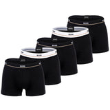 BOSS Herren Trunks, 5er Pack -  5P Essential, Boxershorts, Cotton Stretch, Logo