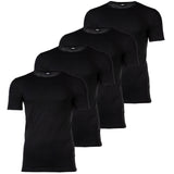 BOSS Herren T-Shirt, 4er Pack - TShirtRN Modern, Unterhemd, Crew-Neck, Stretch