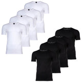 BOSS Herren T-Shirt, 4er Pack - TShirtRN Modern, Unterhemd, Crew-Neck, Stretch