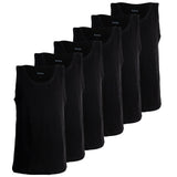 BOSS Herren Tank Top, 6er Pack - Classic, Unterhemd, ohne Arm, Rundhals, Cotton