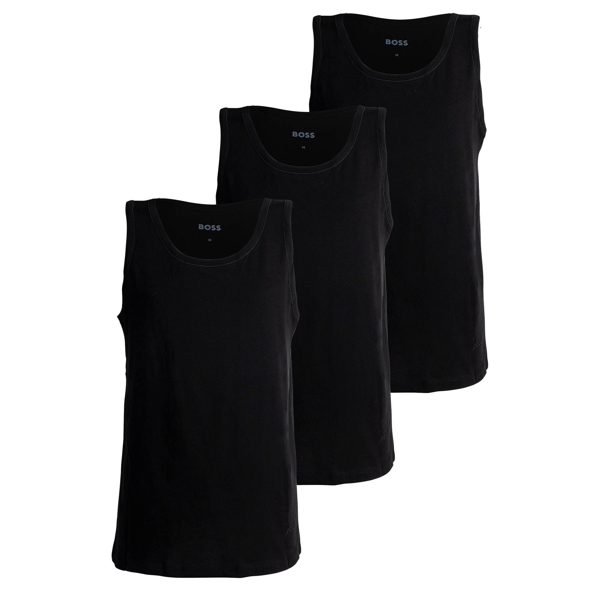 BOSS Herren Tank Top, 3er Pack - 3P Classic, Unterhemd, ohne Arm, Rundhals, Cotton