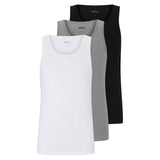 BOSS Herren Tank Top, 3er Pack - 3P Classic, Unterhemd, ohne Arm, Rundhals, Cotton