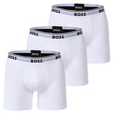 BOSS Herren Boxershorts, 3er Pack - Boxer Briefs 3P Power, Cotton Stretch, Logo