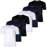 BOSS Herren T-Shirt, 6er Pack - RN 6P Classic, Rundhals, Kurzarm, Cotton, uni