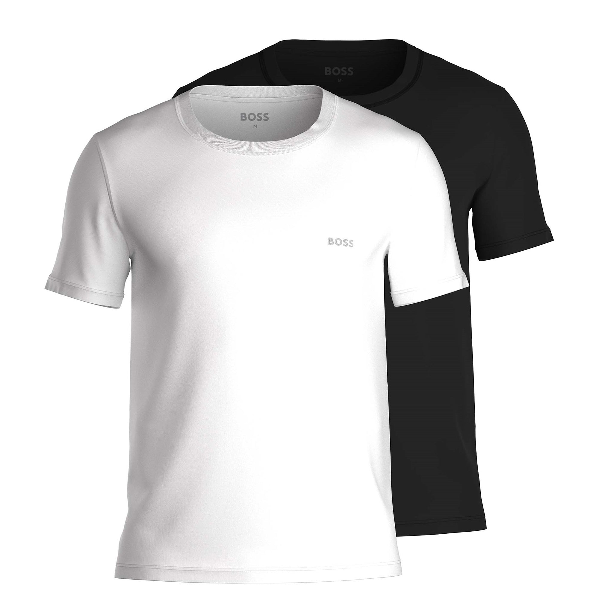 BOSS Men's T-shirt, 2-pack - B-TShirtRN 2P Comfort, vest, short sleeve, round neck